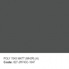 POLYESTER RAL 7043 MATT (MH2R) (A)